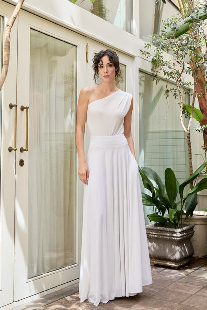 FALDA NOVIA BOLSILLOS