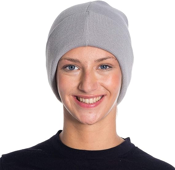 Soft Knit Winter Beanie for Women Warm Stretchy Acrylic Hat 1 Pack - Ansley Effect