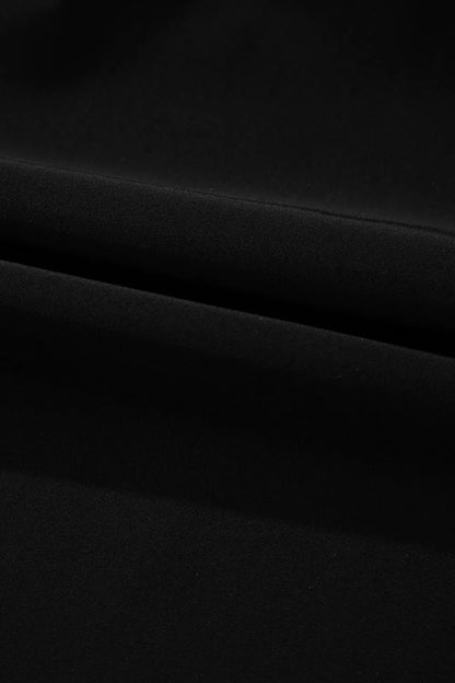 Side Tied Waist Square Neck Adjustable Straps A-line One Piece Swim Dress by Trendsi