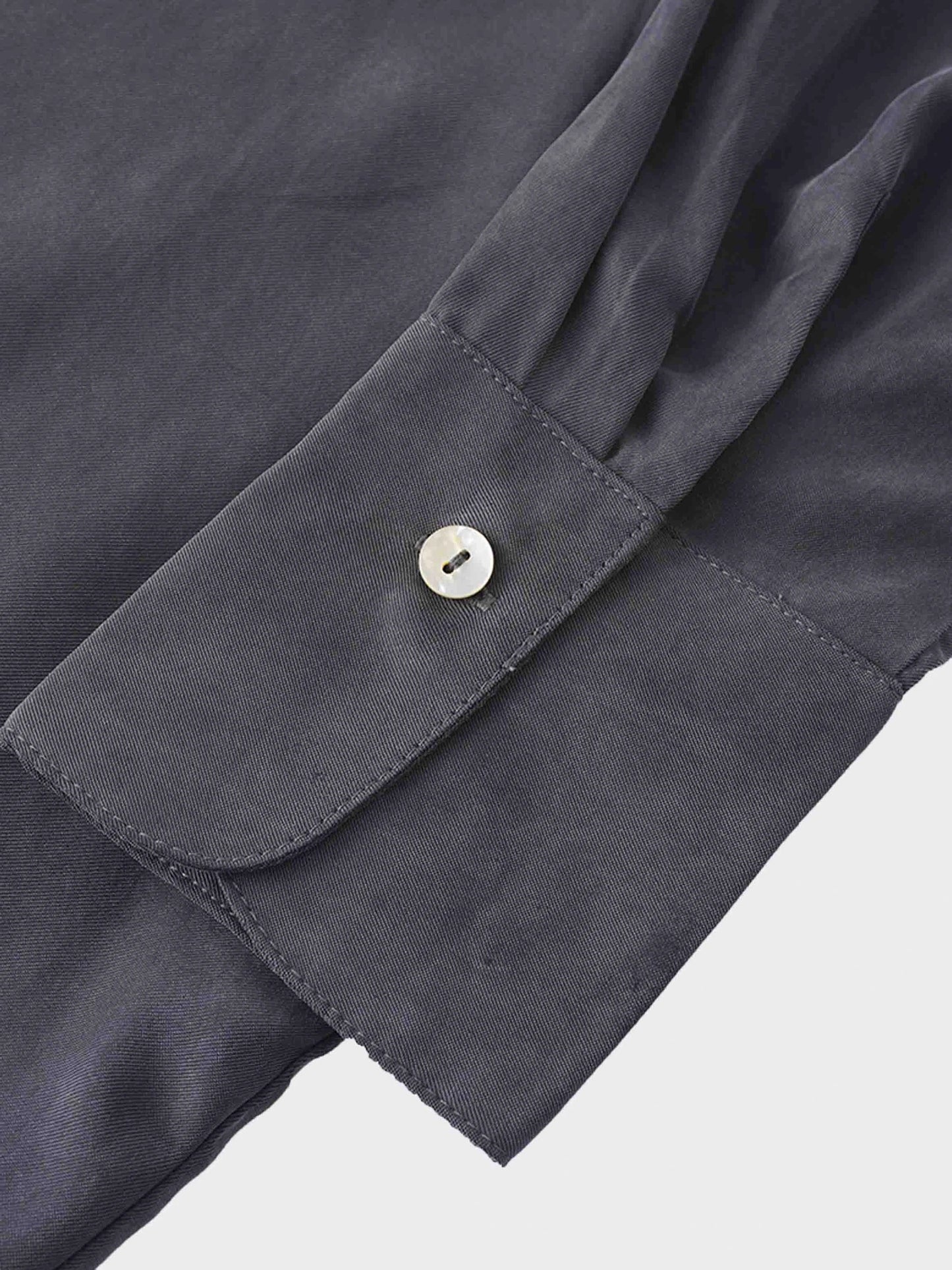 Cupro Blouse-Grey by Hailey