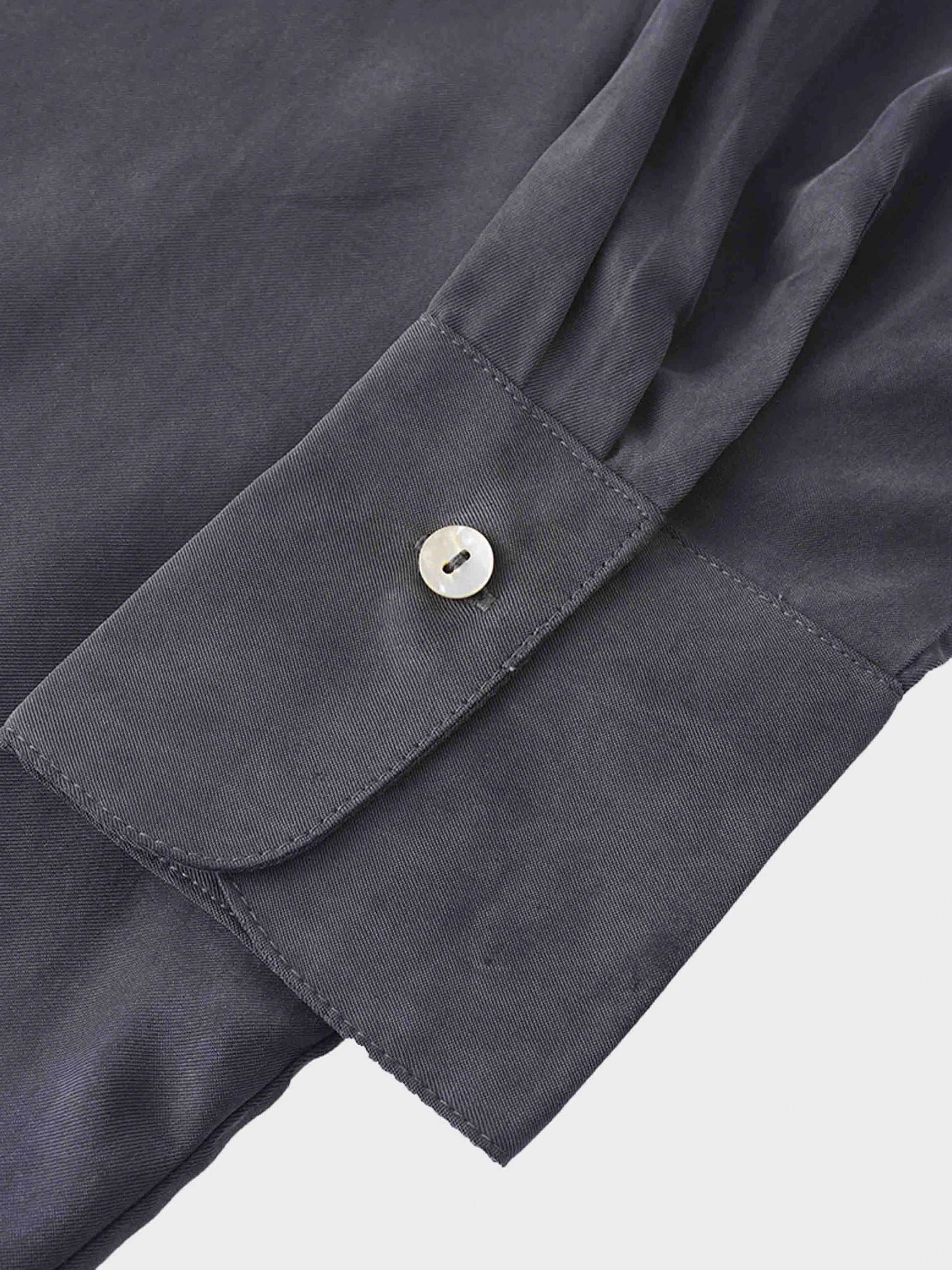 Cupro Blouse-Grey by Hailey
