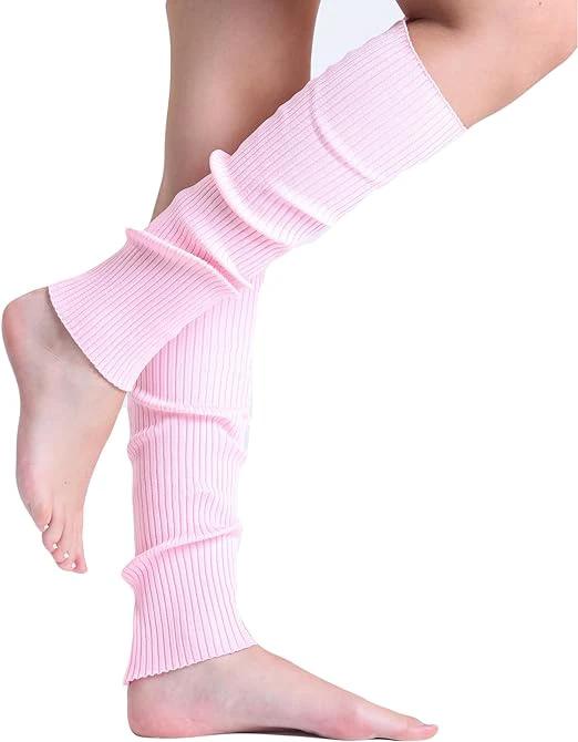 1 Pair Women's Knitted Leg Warmers for Cold Weather 21 Inches Long by AWS/American Made