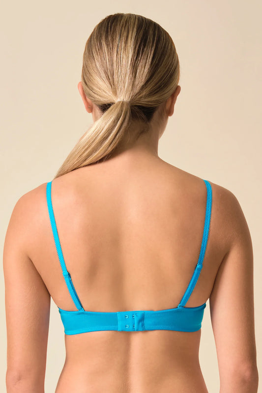 Gossard Glossies Atomic Blue Sheer Bra