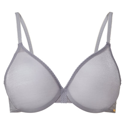 Gossard Glossies Silver Sheer Molded Bra