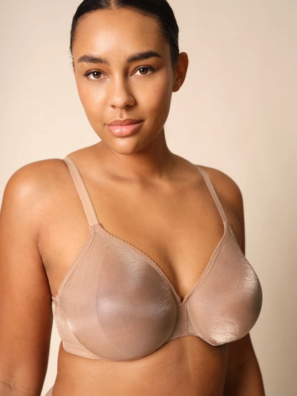 Gossard Glossies Nude Sheer Molded Bra