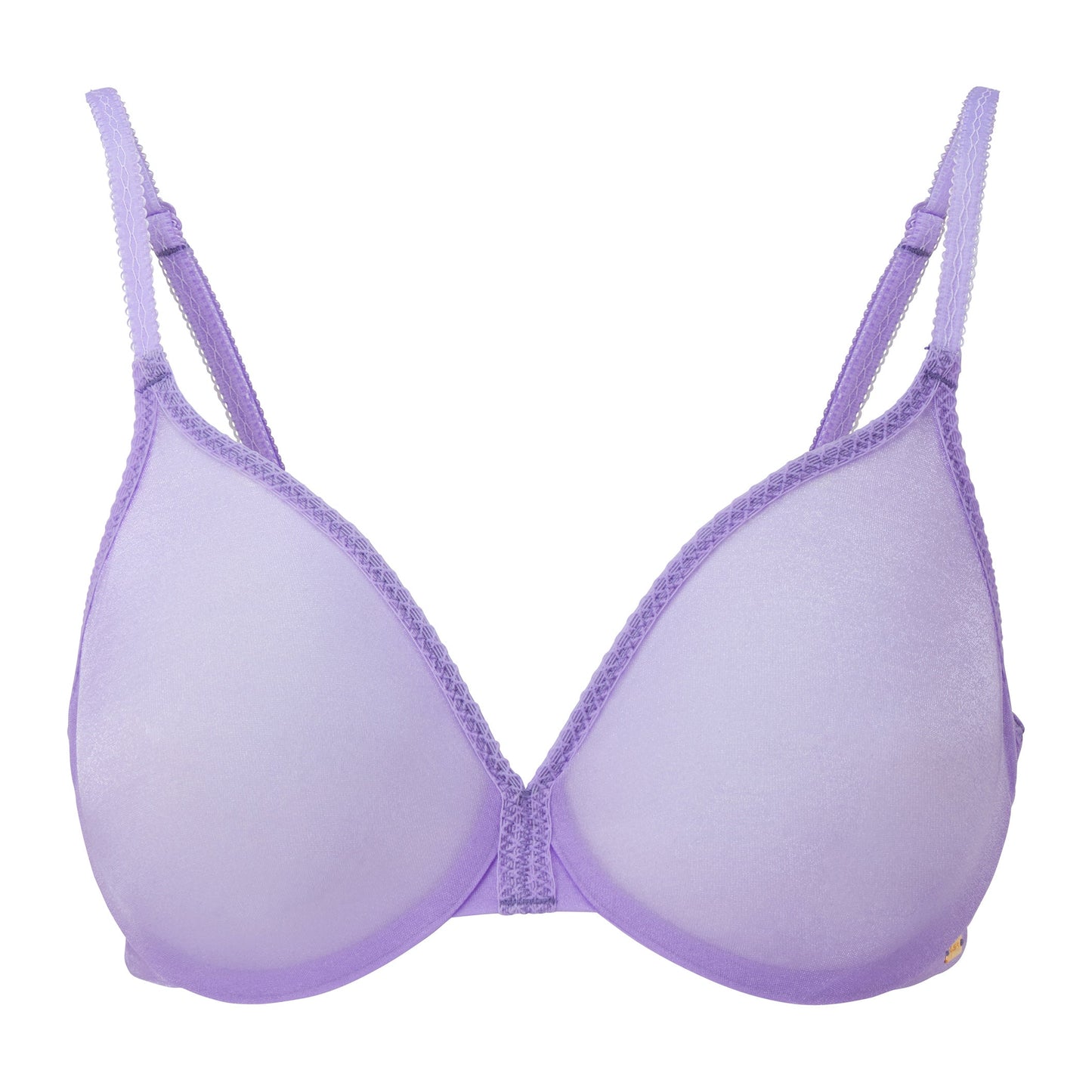Gossard Glossies Violet Sheer Mesh Molded Bra