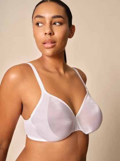 Gossard Glossies White Sheer Molded Bra