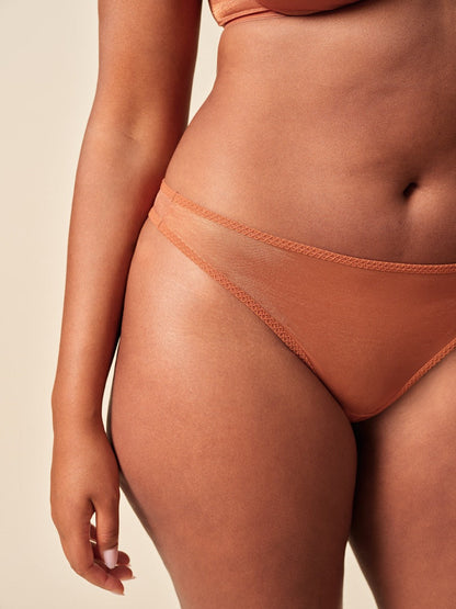 Gossard Glossies Sunkissed Sheer Thong Panties