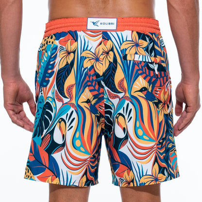 Mens Designer Board Shorts | Jungle Original Print