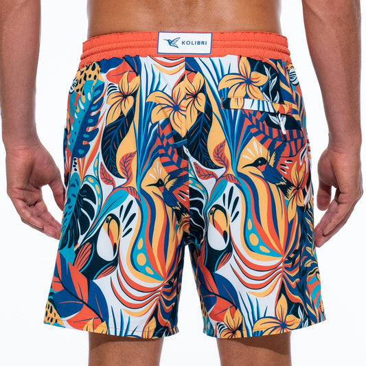 Mens Designer Board Shorts | Jungle Original Print