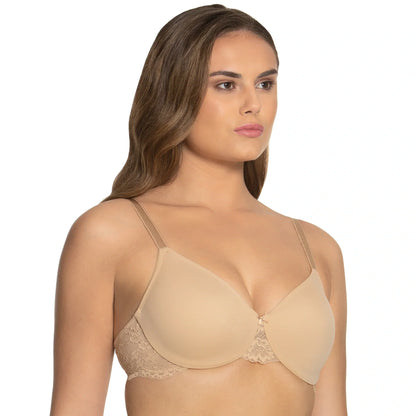 Dominique Lena Nude Everyday Hidden Underwire Seamless Lace Minimizer-0