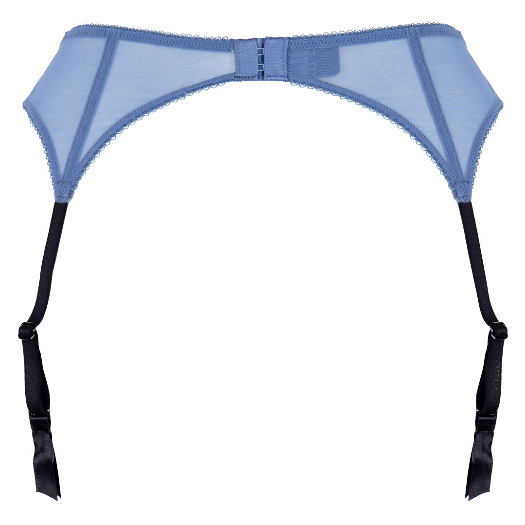 Gossard Superboost Lace Moonlight Blue Garter Belt