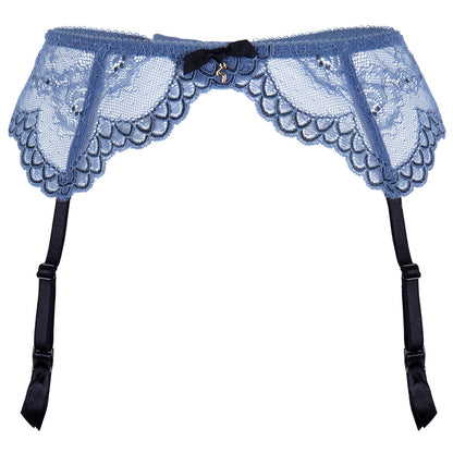 Gossard Superboost Lace Moonlight Blue Garter Belt