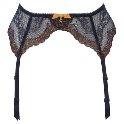 Gossard Superboost Lace Midnight Blue Garter Belt