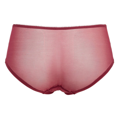 Gossard Superboost Lace Raspberry Sorbet Sheer Shorts Panty