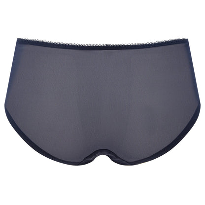 Gossard Superboost Lace Midnight Blue Sheer Shorts Panty