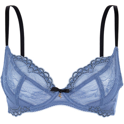 Gossard Superboost Lace Moonlight Blue Plunge Bra