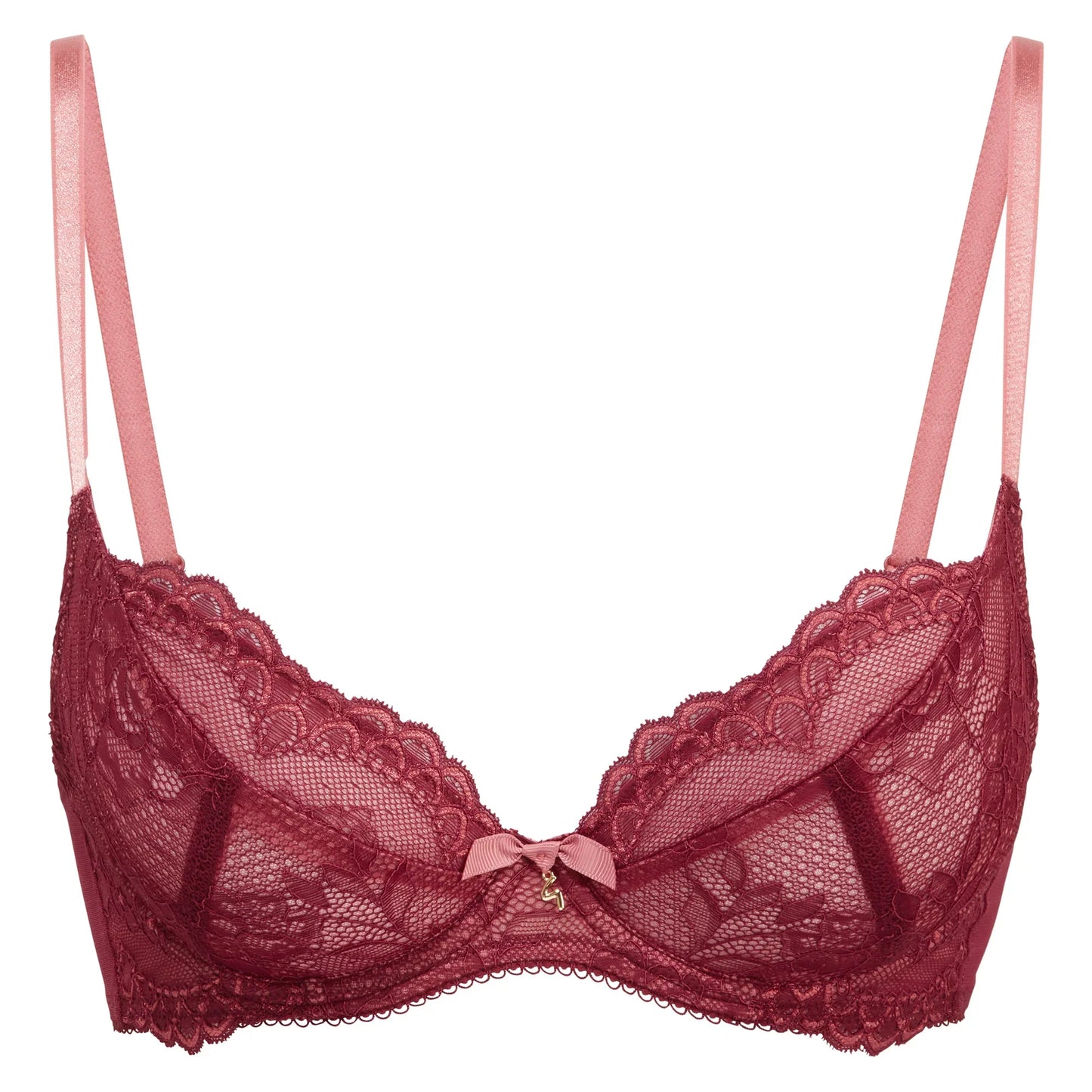 Gossard Superboost Lace Raspberry Sorbet Plunge Bra