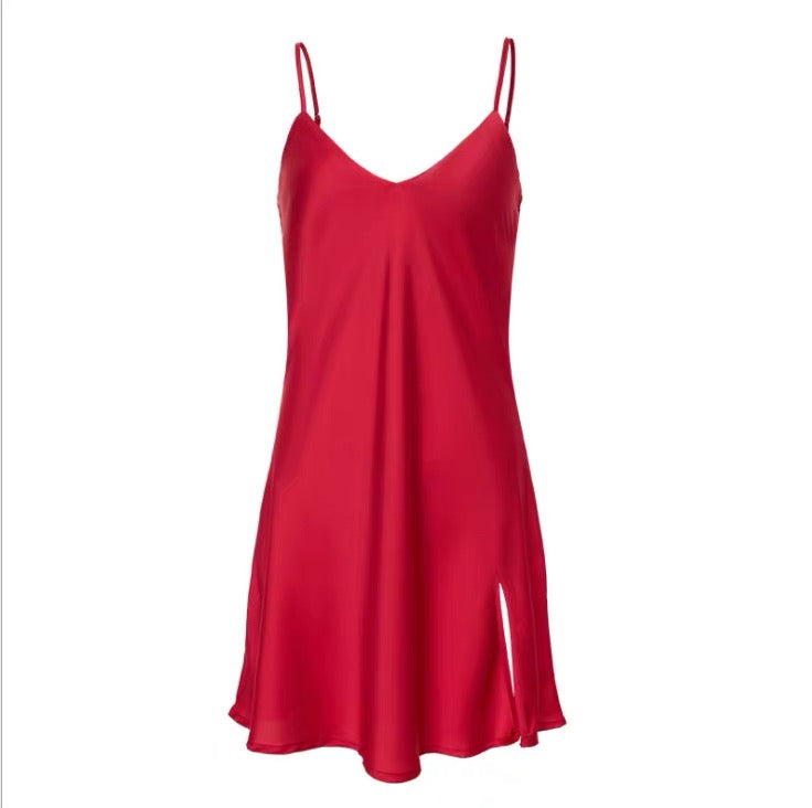 Soline Ease V-Neck Short Slip Nightdress