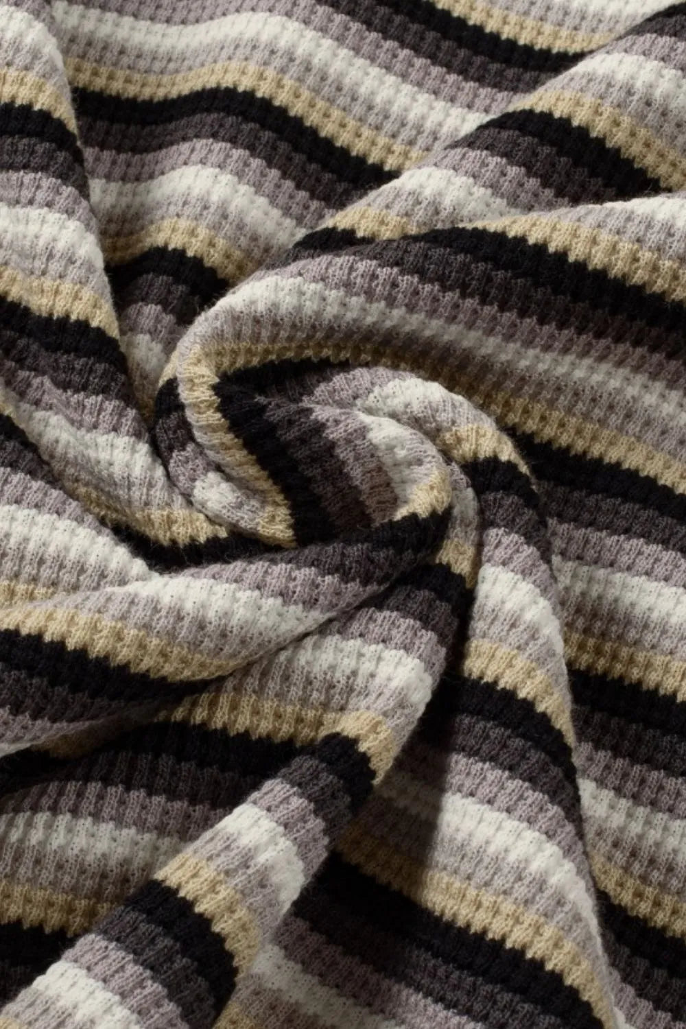 Striped Round Neck Short Sleeve Top and Pants Set by Trendsi