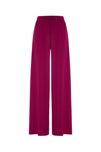 JENDUE A'thira Pants - Wide Leg High Waisted Lounge Trousers