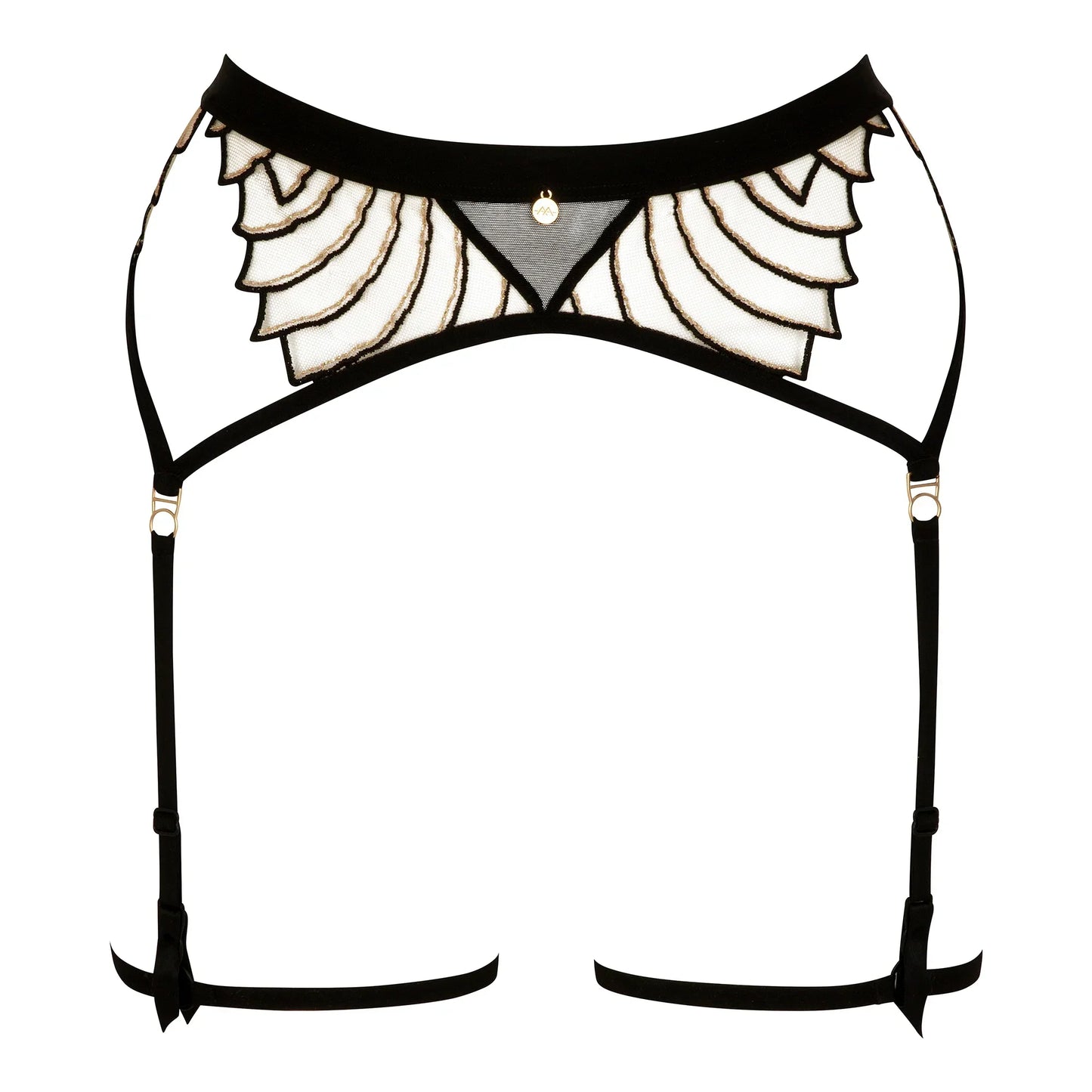 Atelier Amour Cosmic Dream Sheer Mesh Garter Belt-3