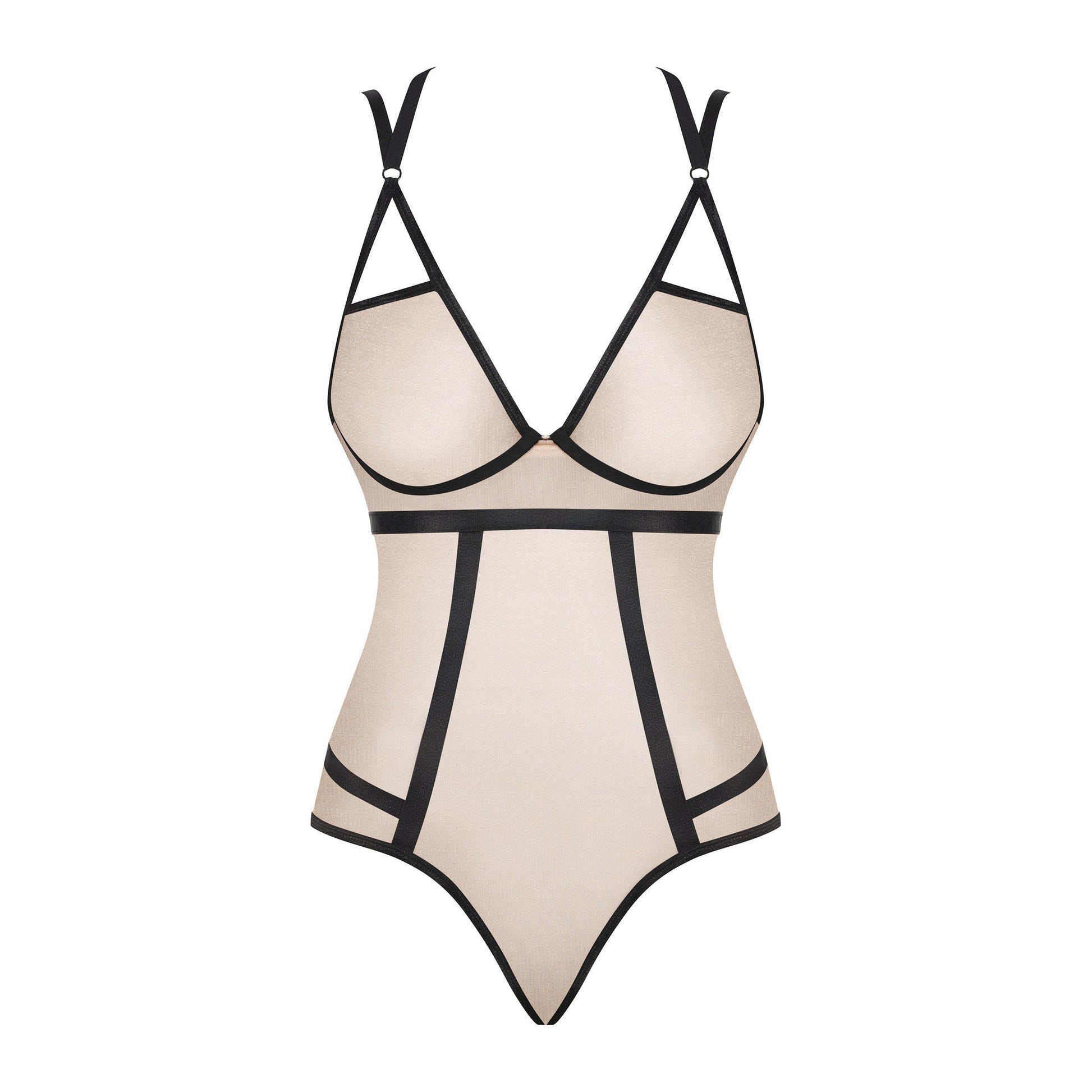 Transparent Teddy Obsessive Nudelia-4