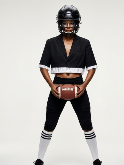 BOWERY Deconstructed Cropped Blazer | BYMANYC ® New York Style-0