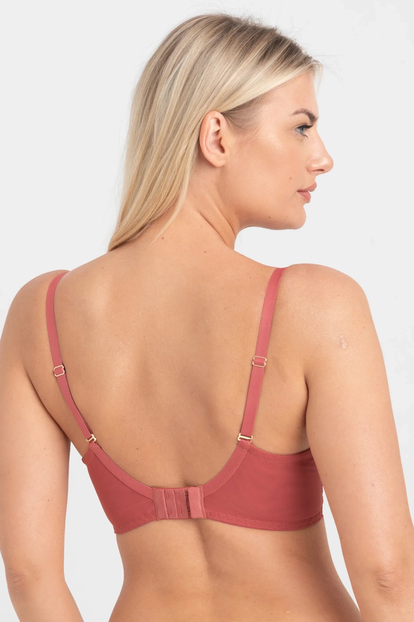 Samanta Naomi Rose Lace Balconette Bra