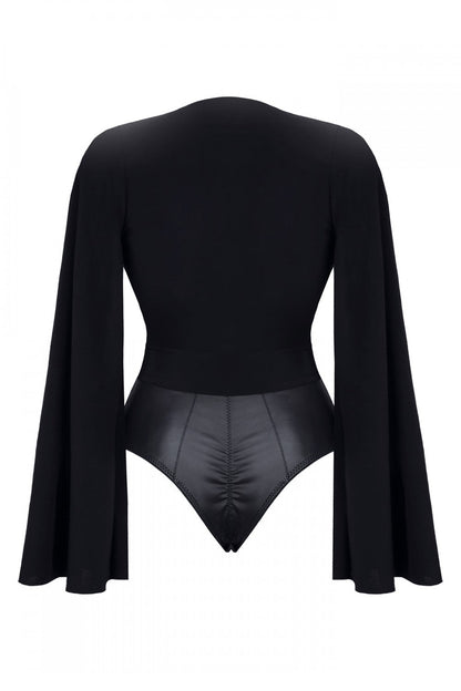 Demoniq Alexis Batwing Sleeve Bodysuit