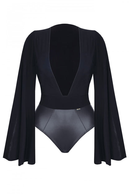 Demoniq Alexis Batwing Sleeve Bodysuit