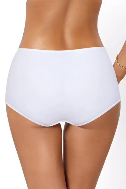High Waist Brief Panty PariPari Cassi White