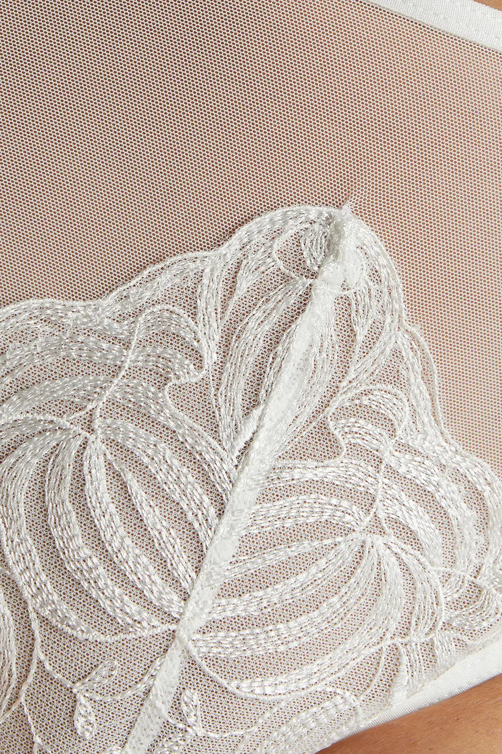 Gorteks Cherie Sheer Mesh Brazilian Thong