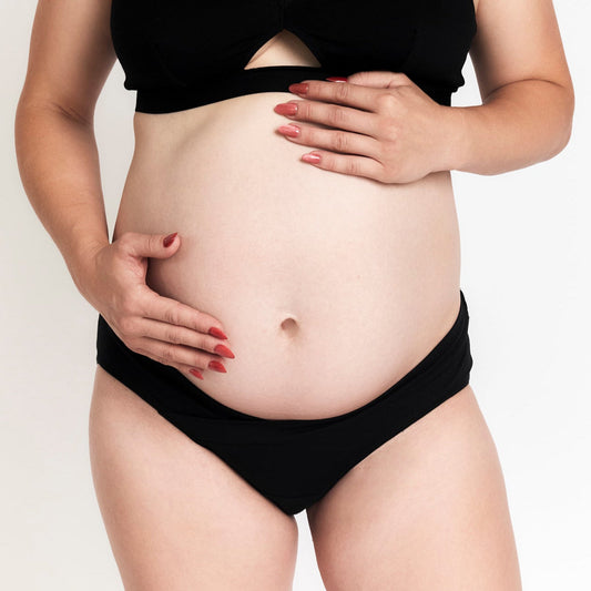 Organic Maternity Brief - Soft, Breathable, Hypoallergenic Organic Egyptian Cotton