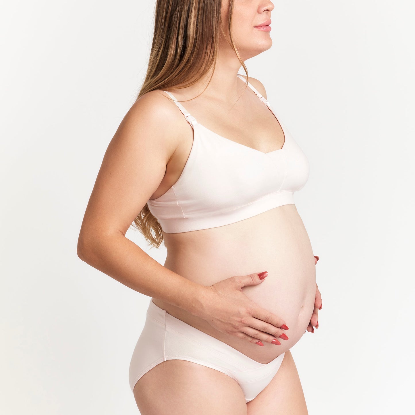 Organic Egyptian Cotton Maternity Brief - Hypoallergenic, Soft and Breathable for Sensitive Skin