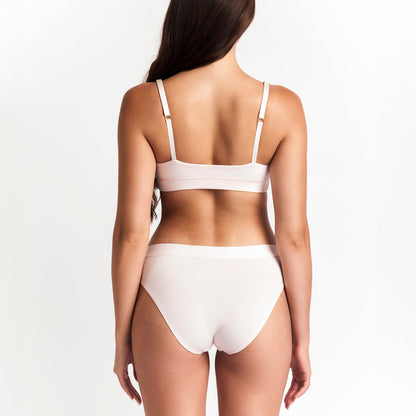 Organic Egyptian Cotton Mid-Rise Brief - Hypoallergenic and Breathable for All-Day Comfort