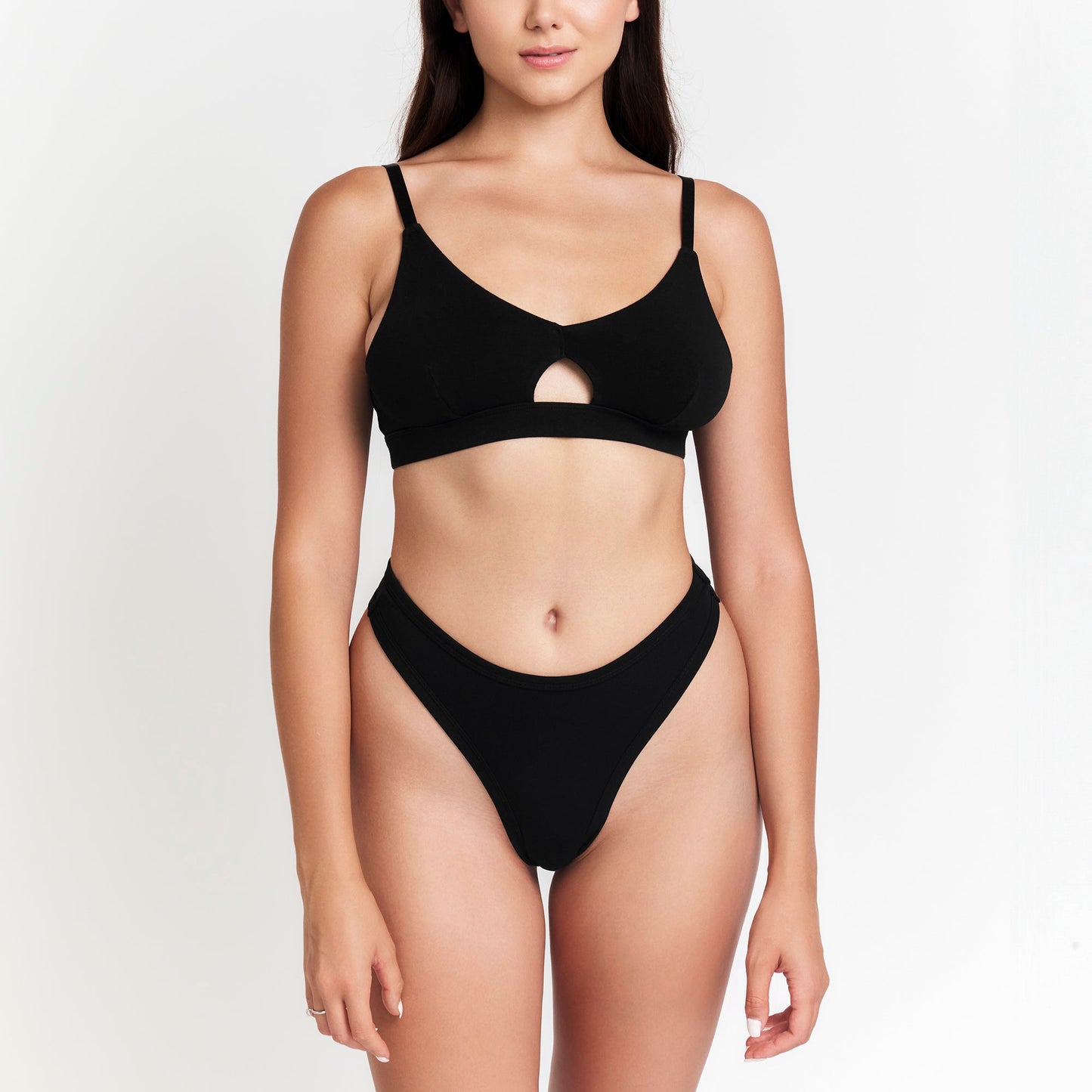 Premium Organic Egyptian Cotton Thong - Soft, Breathable and Hypoallergenic for Sensitive Skin