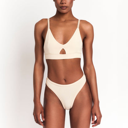 EcoWear Organic Egyptian Cotton Thong - Soft, Breathable and Moisture-Wicking for Sensitive Skin