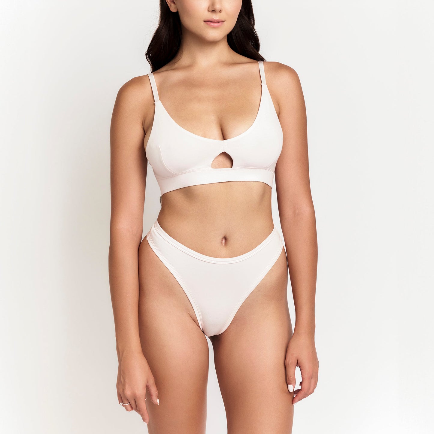 Organic Egyptian Cotton Thong - Soft, Breathable, Hypoallergenic Underwear for Sensitive Skin