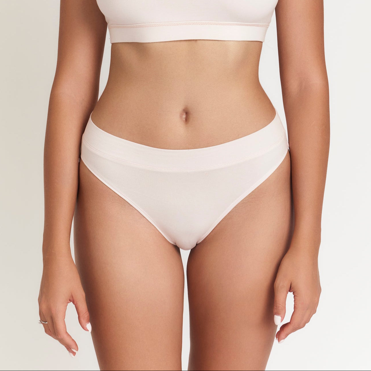 Organic Egyptian Cotton Cheeky Tanga Underwear - GOTS-Certified for Soft, Breathable Comfort