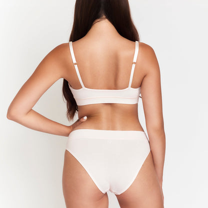 Organic Egyptian Cotton Cheeky Tanga Underwear - GOTS-Certified for Soft, Breathable Comfort