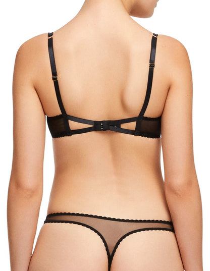 Dita Von Teese Julie's Roses Underwire Bra Black by Dita Von Teese