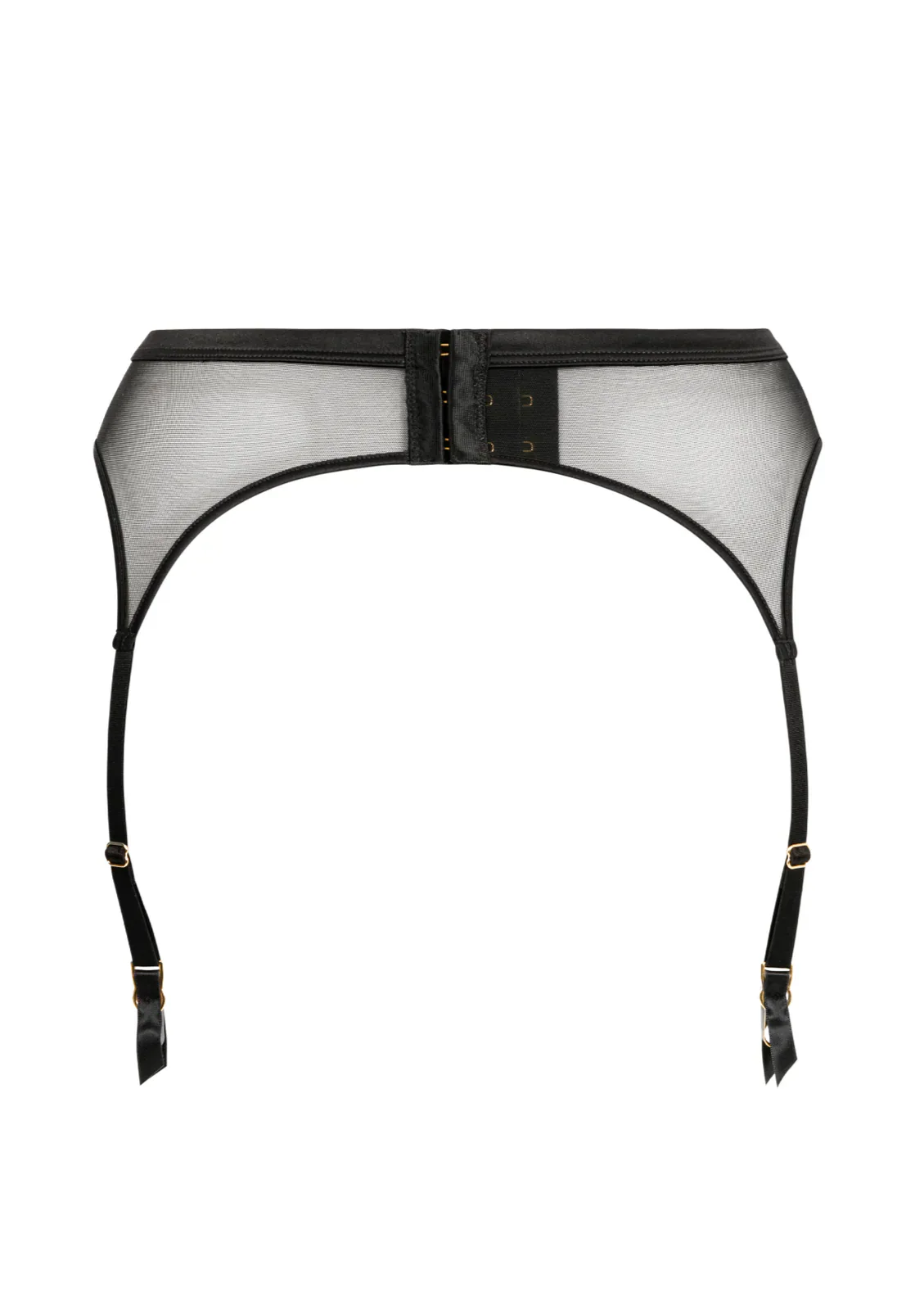 Atelier Amour Douce Insomnia Sheer Mesh Garter Belt-4