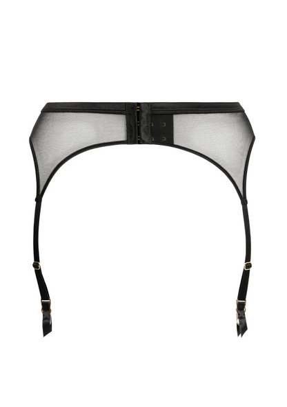 Atelier Amour Douce Insomnia Sheer Mesh Garter Belt-4