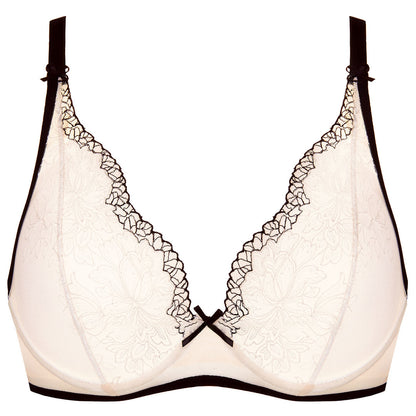 Gorteks Dione Sheer Soft Cup Plunge Bra