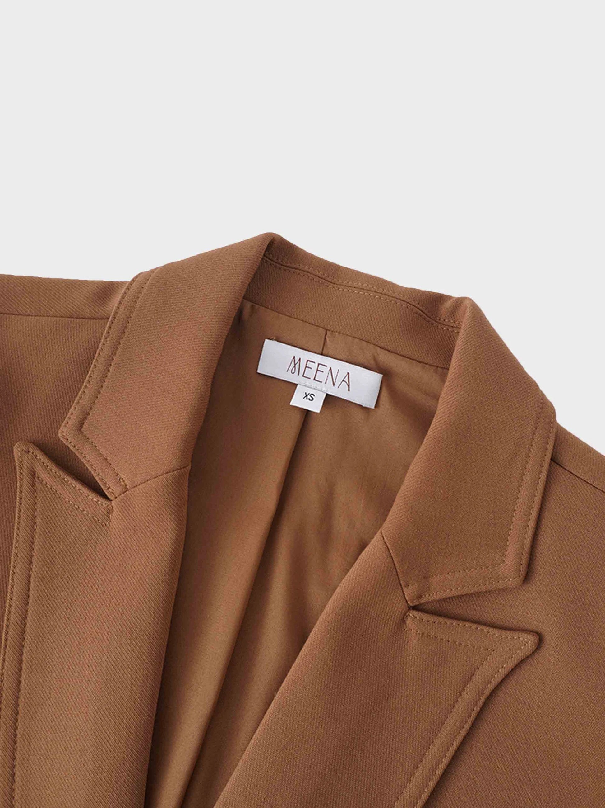 Classic Blazer-Camel by MEENA