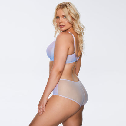 Kinga Digital Sheer Mesh Full Busted Bra