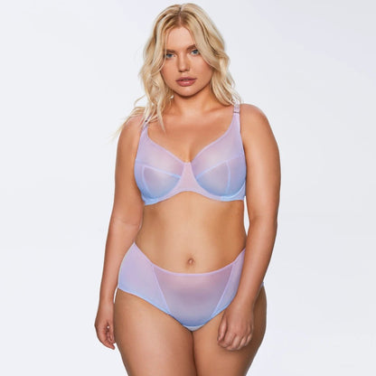 Sheer Mesh Full Busted Bra Kinga Digital by Kinga Lingerie