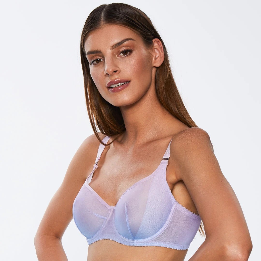 Sheer Soft Balconette Bra Kinga Digital by Kinga Lingerie
