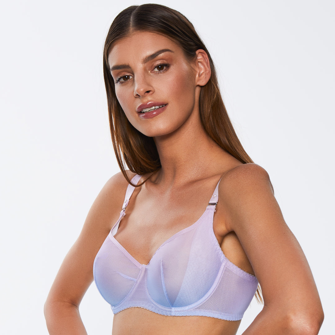 Kinga Digital Sheer Soft Balconette Bra